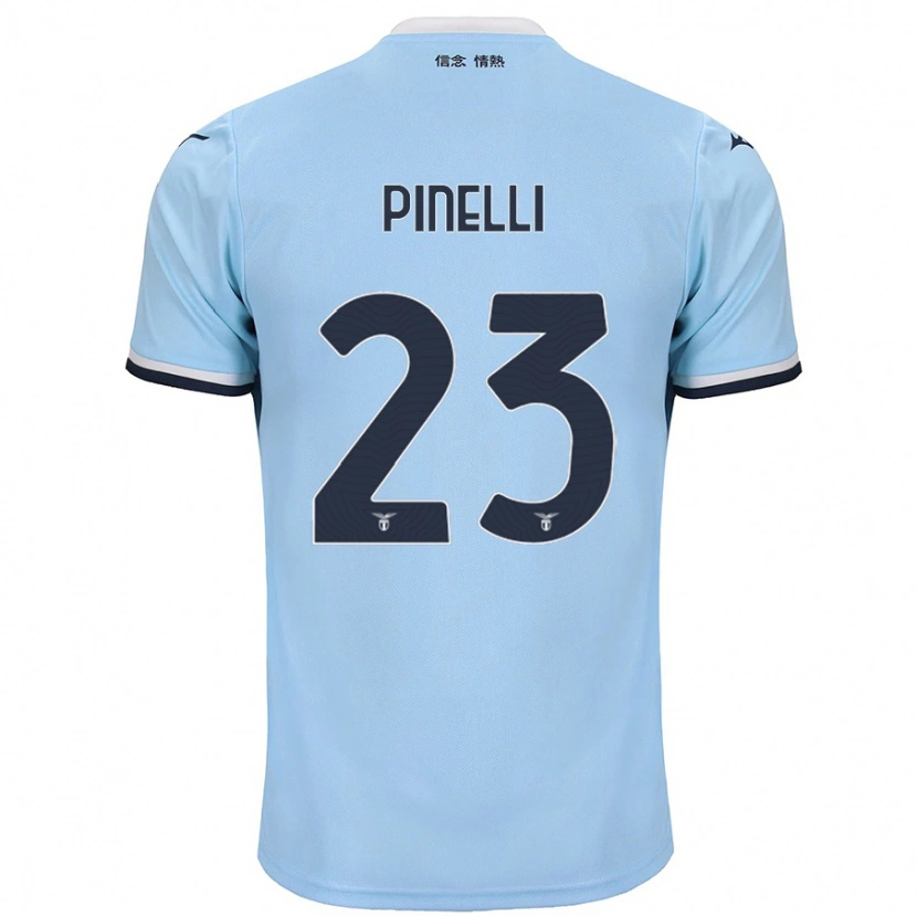 Danxen Niño Camiseta Pietro Pinelli #23 Azul 1ª Equipación 2024/25 La Camisa