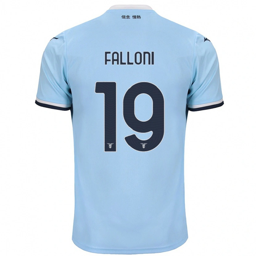 Danxen Niño Camiseta Ludovica Falloni #19 Azul 1ª Equipación 2024/25 La Camisa