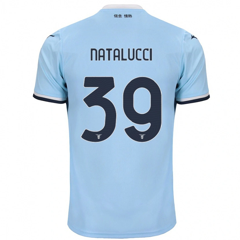 Danxen Niño Camiseta Serena Natalucci #39 Azul 1ª Equipación 2024/25 La Camisa