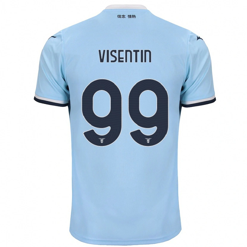 Danxen Niño Camiseta Noemi Visentin #99 Azul 1ª Equipación 2024/25 La Camisa