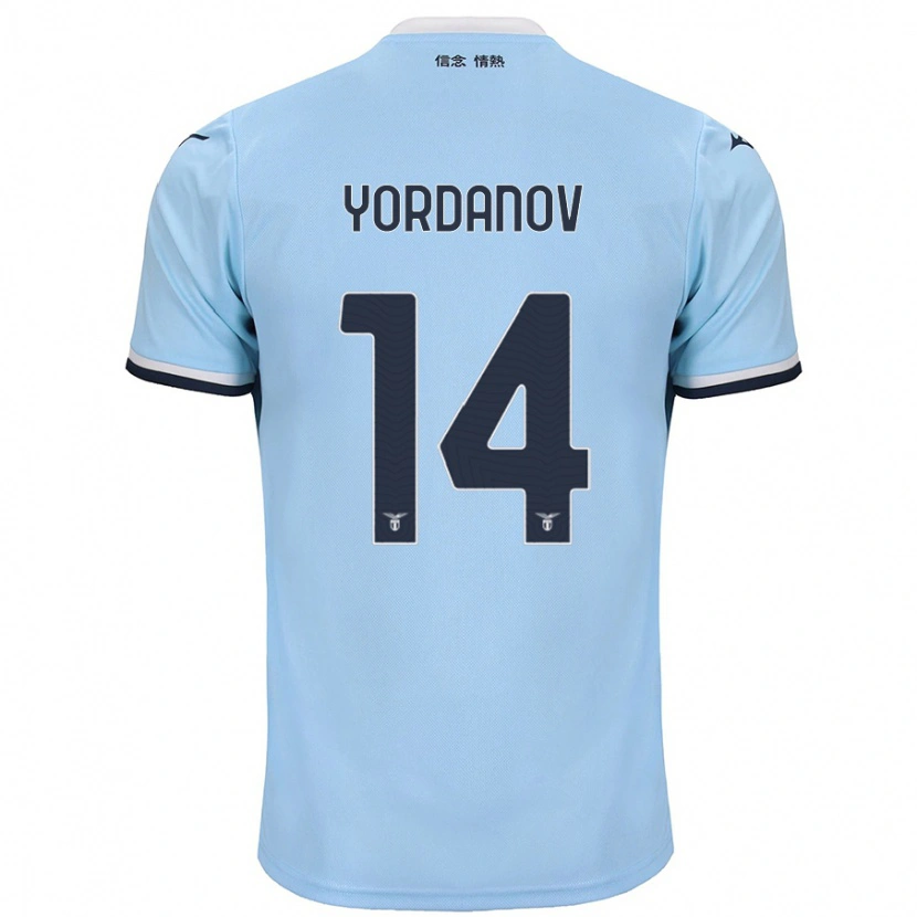 Danxen Niño Camiseta Damyan Yordanov #14 Azul 1ª Equipación 2024/25 La Camisa