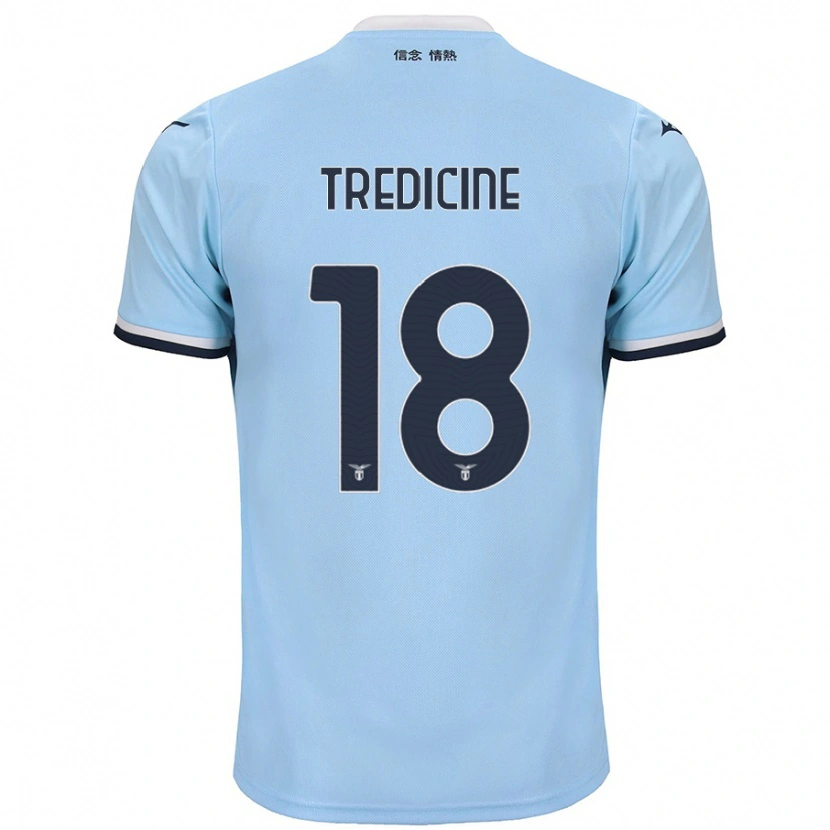 Danxen Niño Camiseta Manuel Tredicine #18 Azul 1ª Equipación 2024/25 La Camisa