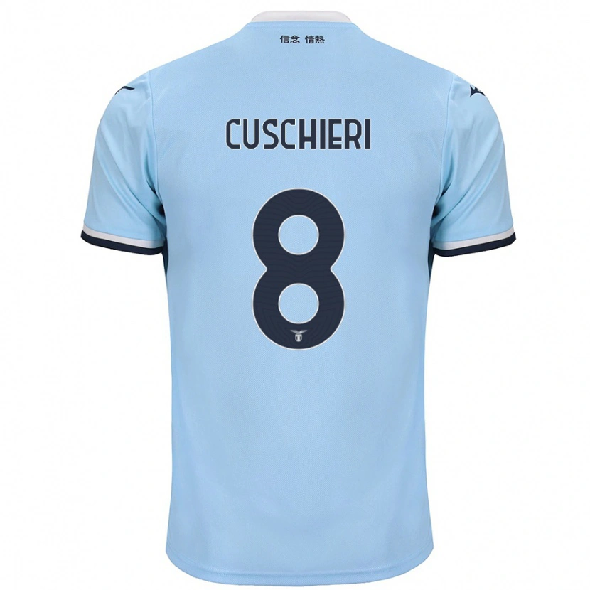 Danxen Niño Camiseta Rachel Cuschieri #8 Azul 1ª Equipación 2024/25 La Camisa