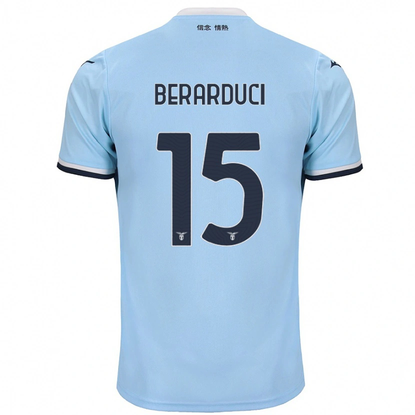 Danxen Niño Camiseta Martina Berarduci #15 Azul 1ª Equipación 2024/25 La Camisa