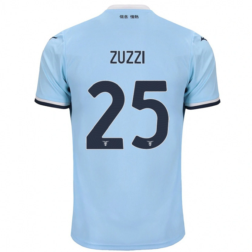 Danxen Niño Camiseta Giorgia Zuzzi #25 Azul 1ª Equipación 2024/25 La Camisa