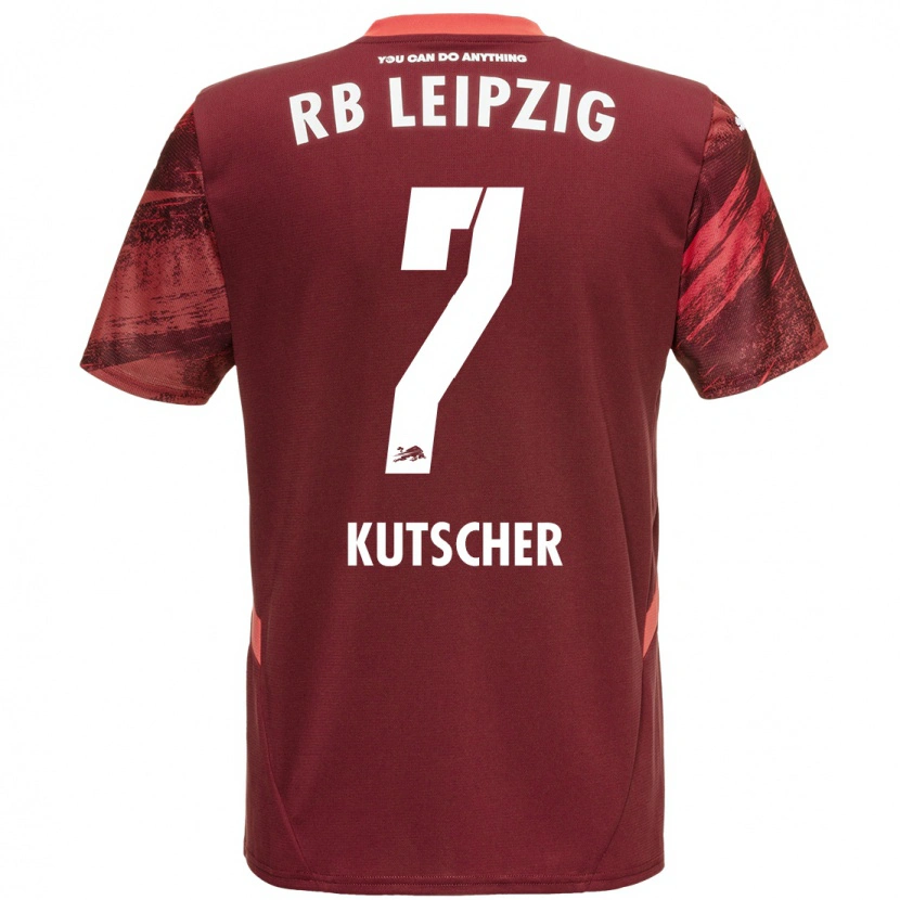 Danxen Niño Camiseta Matthes Kutscher #7 Borgoña 2ª Equipación 2024/25 La Camisa