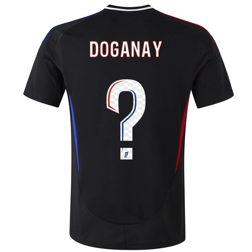 Danxen Niño Camiseta Kenan Doganay #0 Negro 2ª Equipación 2024/25 La Camisa