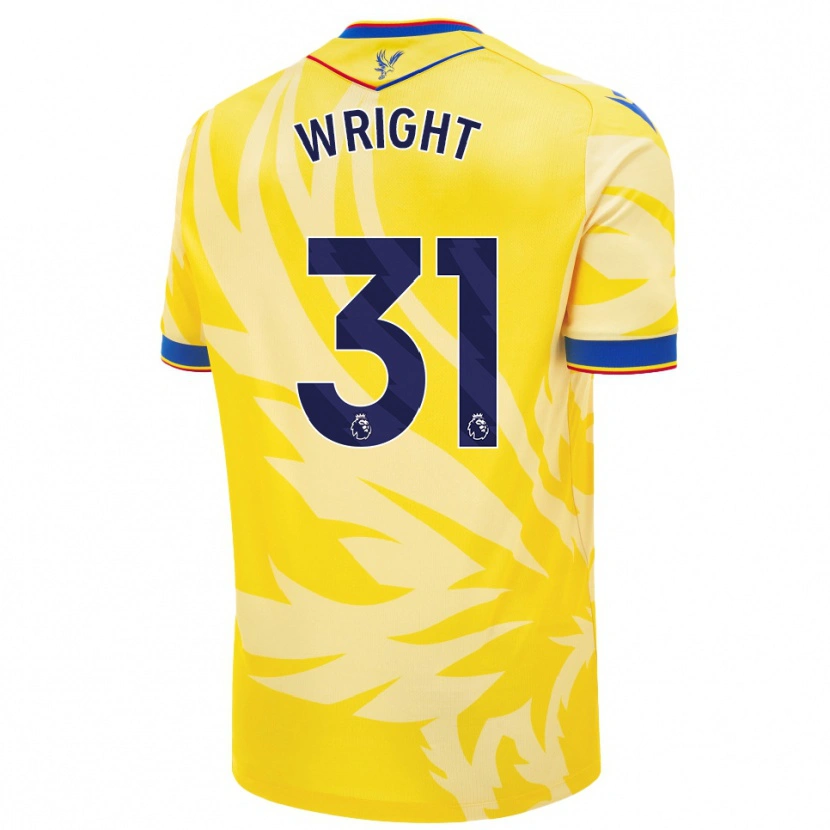 Danxen Niño Camiseta Annis-Clara Wright #31 Amarillo 2ª Equipación 2024/25 La Camisa