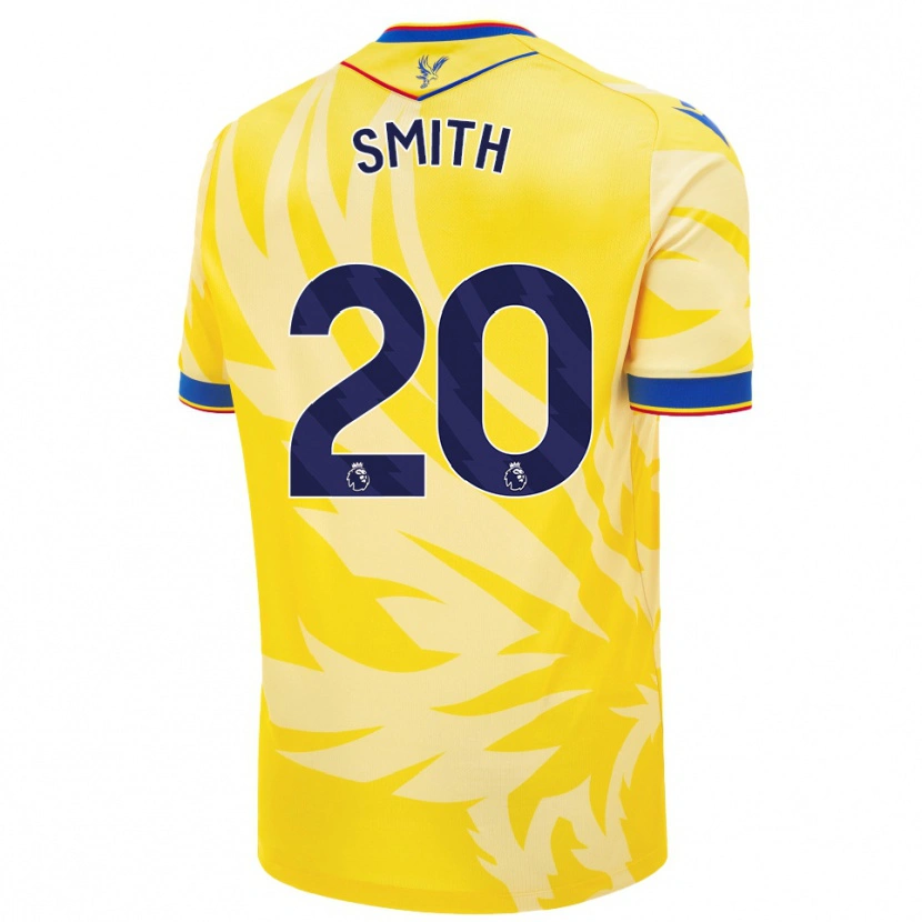 Danxen Niño Camiseta Hope Smith #20 Amarillo 2ª Equipación 2024/25 La Camisa