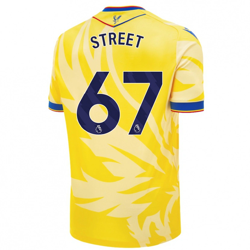 Danxen Niño Camiseta Rob Street #67 Amarillo 2ª Equipación 2024/25 La Camisa