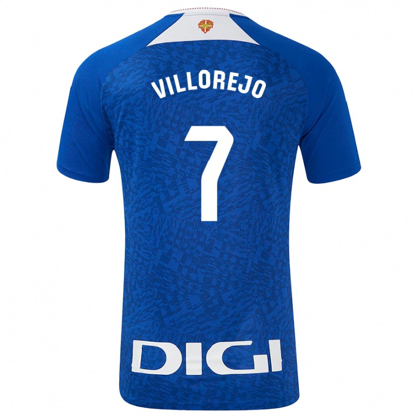 Danxen Niño Camiseta Ardaitz Villorejo #7 Azul Real 2ª Equipación 2024/25 La Camisa