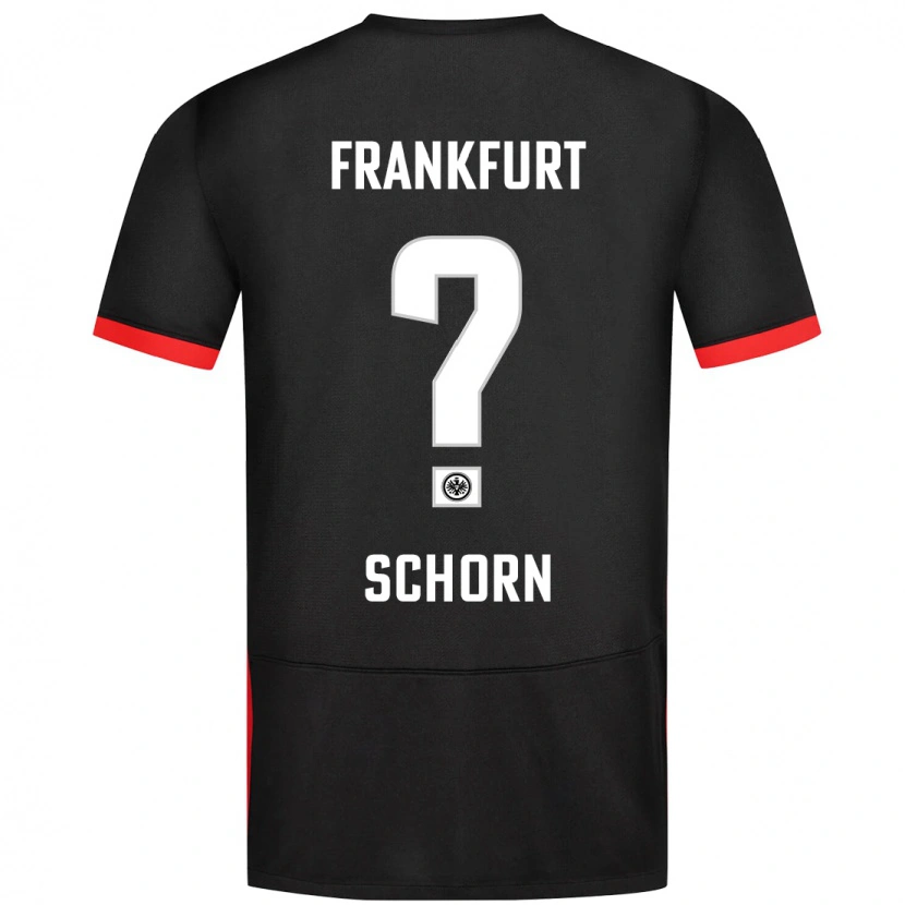 Danxen Niño Camiseta Moritz Schorn #0 Negro 2ª Equipación 2024/25 La Camisa