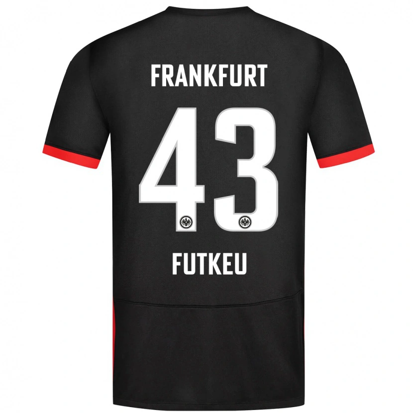 Danxen Niño Camiseta Noel Futkeu #43 Negro 2ª Equipación 2024/25 La Camisa