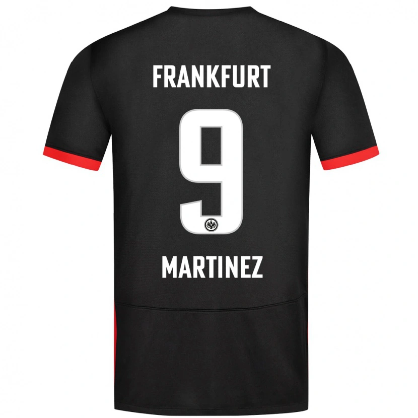 Danxen Niño Camiseta Shekiera Martínez #9 Negro 2ª Equipación 2024/25 La Camisa