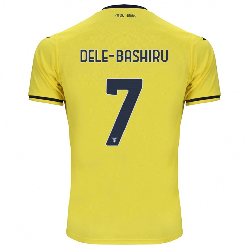 Danxen Niño Camiseta Fisayo Dele-Bashiru #7 Amarillo 2ª Equipación 2024/25 La Camisa