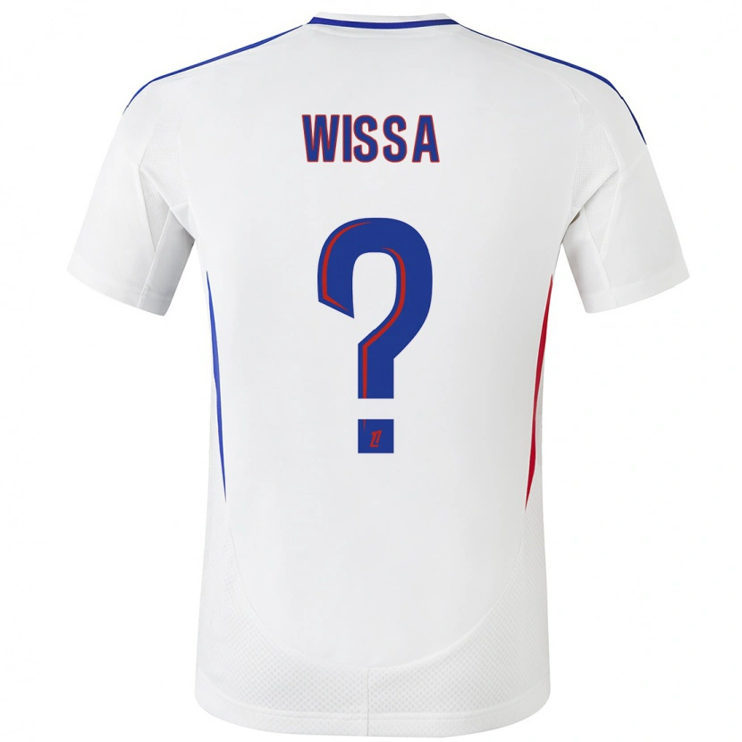 Danxen Hombre Camiseta Eli Wissa #0 Blanco Azul 1ª Equipación 2024/25 La Camisa