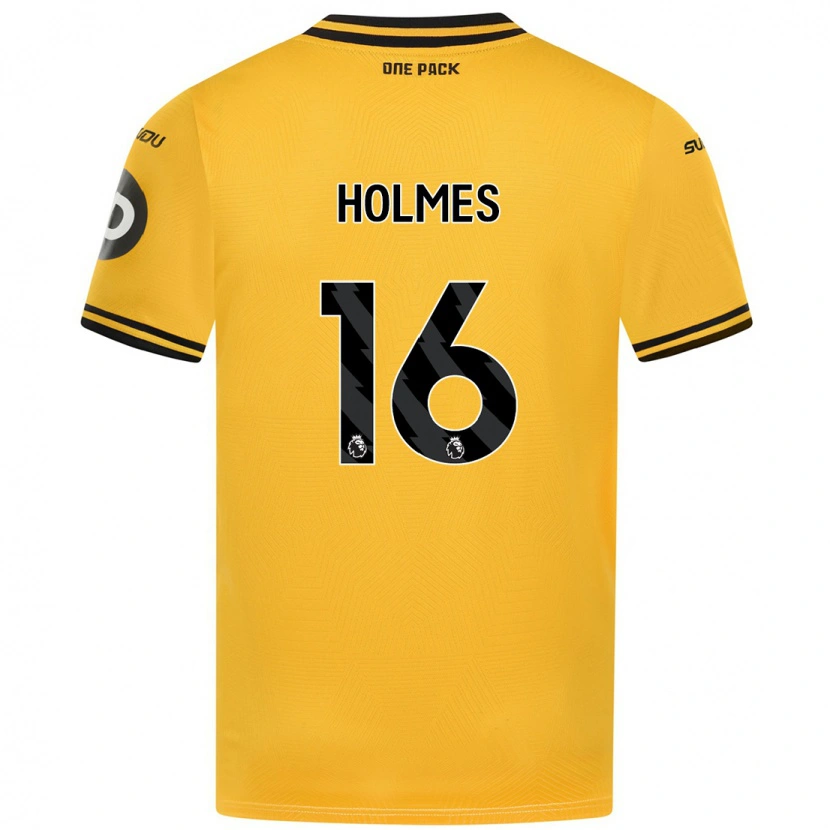 Danxen Hombre Camiseta Summer Holmes #16 Amarillo 1ª Equipación 2024/25 La Camisa