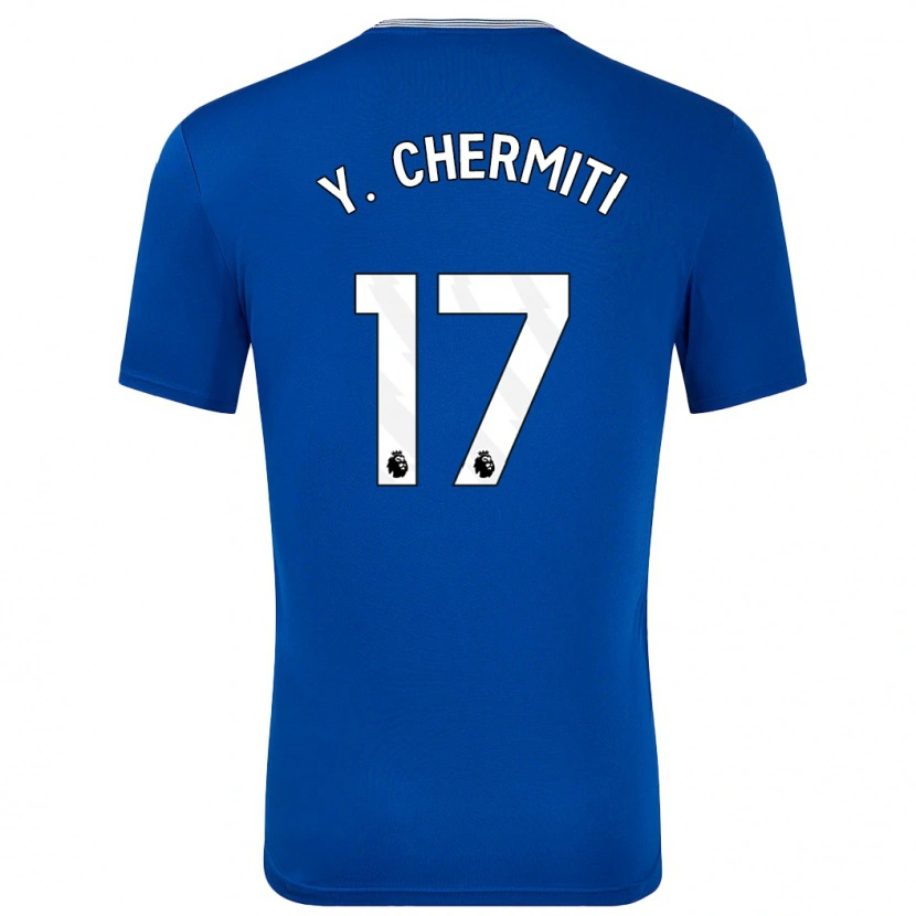 Danxen Hombre Camiseta Chermiti #17 Azul Con 1ª Equipación 2024/25 La Camisa