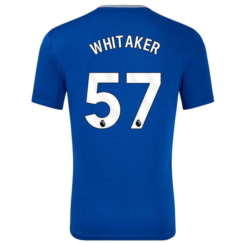 Danxen Hombre Camiseta Charlie Whitaker #57 Azul Con 1ª Equipación 2024/25 La Camisa