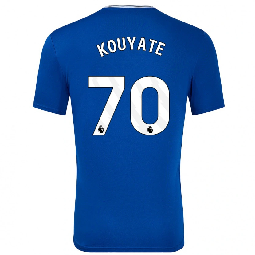 Danxen Hombre Camiseta Katia Kouyate #70 Azul Con 1ª Equipación 2024/25 La Camisa