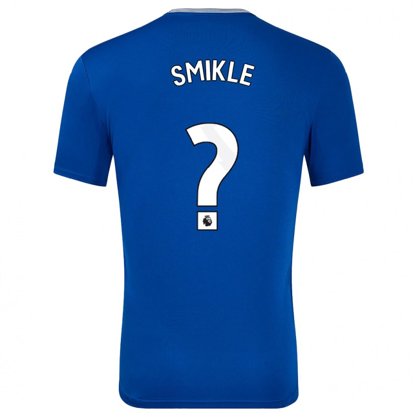 Danxen Hombre Camiseta Troy Smikle #0 Azul Con 1ª Equipación 2024/25 La Camisa