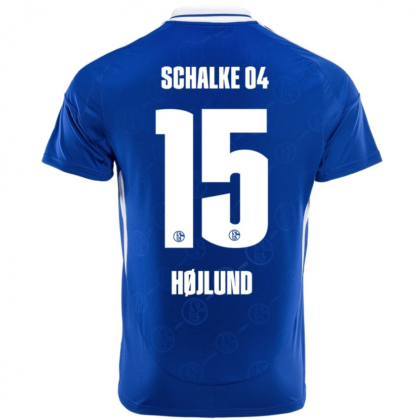 Danxen Hombre Camiseta Emil Højlund #15 Azul Real 1ª Equipación 2024/25 La Camisa