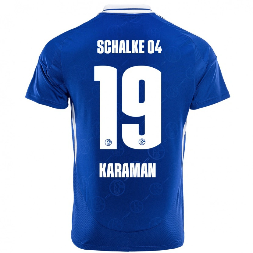 Danxen Hombre Camiseta Kenan Karaman #19 Azul Real 1ª Equipación 2024/25 La Camisa