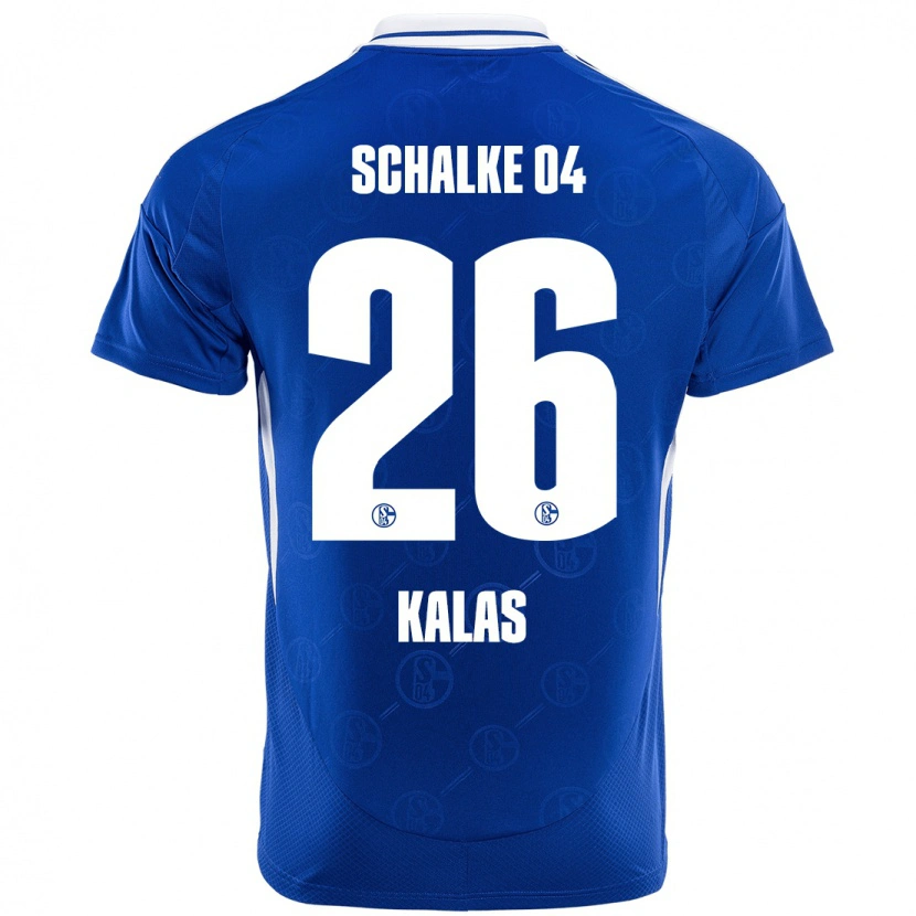 Danxen Hombre Camiseta Tomas Kalas #26 Azul Real 1ª Equipación 2024/25 La Camisa