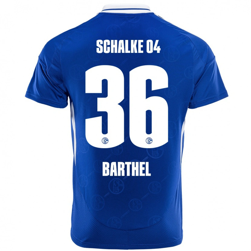 Danxen Hombre Camiseta Niklas Barthel #36 Azul Real 1ª Equipación 2024/25 La Camisa