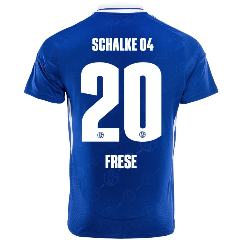 Danxen Hombre Camiseta Niklas Frese #20 Azul Real 1ª Equipación 2024/25 La Camisa