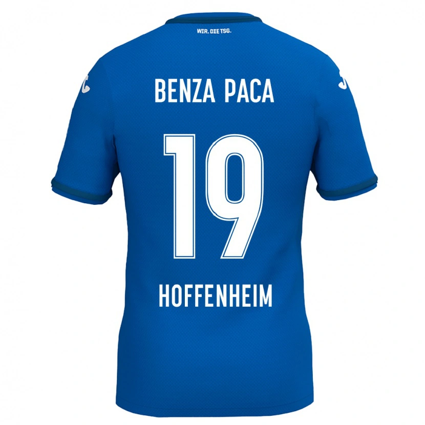 Danxen Hombre Camiseta Lynes Benza Paca #19 Azul Real 1ª Equipación 2024/25 La Camisa