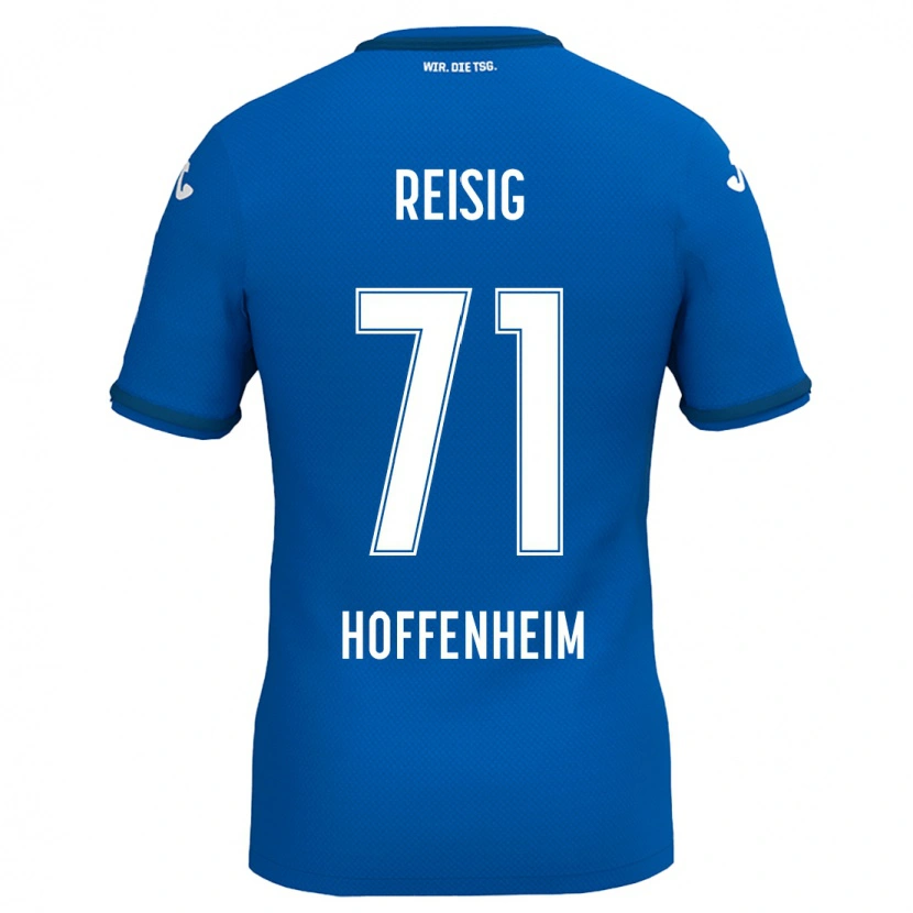 Danxen Hombre Camiseta Ruben Reisig #71 Azul Real 1ª Equipación 2024/25 La Camisa