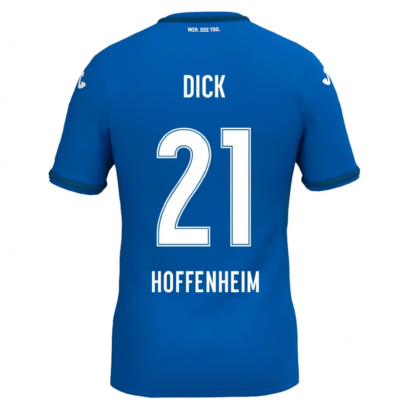 Danxen Hombre Camiseta Laura Dick #21 Azul Real 1ª Equipación 2024/25 La Camisa