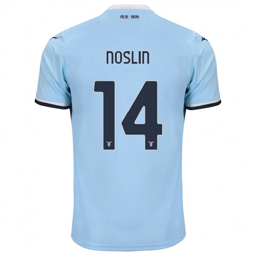 Danxen Hombre Camiseta Tijjani Noslin #14 Azul 1ª Equipación 2024/25 La Camisa