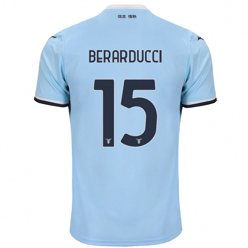 Danxen Hombre Camiseta Martina Berarducci #15 Azul 1ª Equipación 2024/25 La Camisa