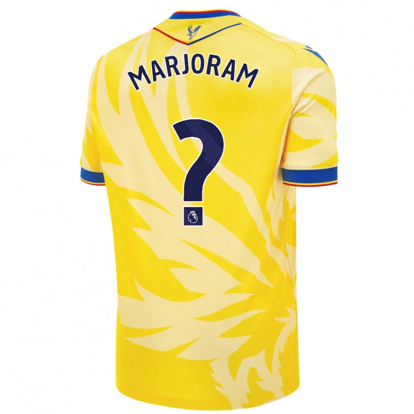 Danxen Hombre Camiseta Finley Marjoram #0 Amarillo 2ª Equipación 2024/25 La Camisa