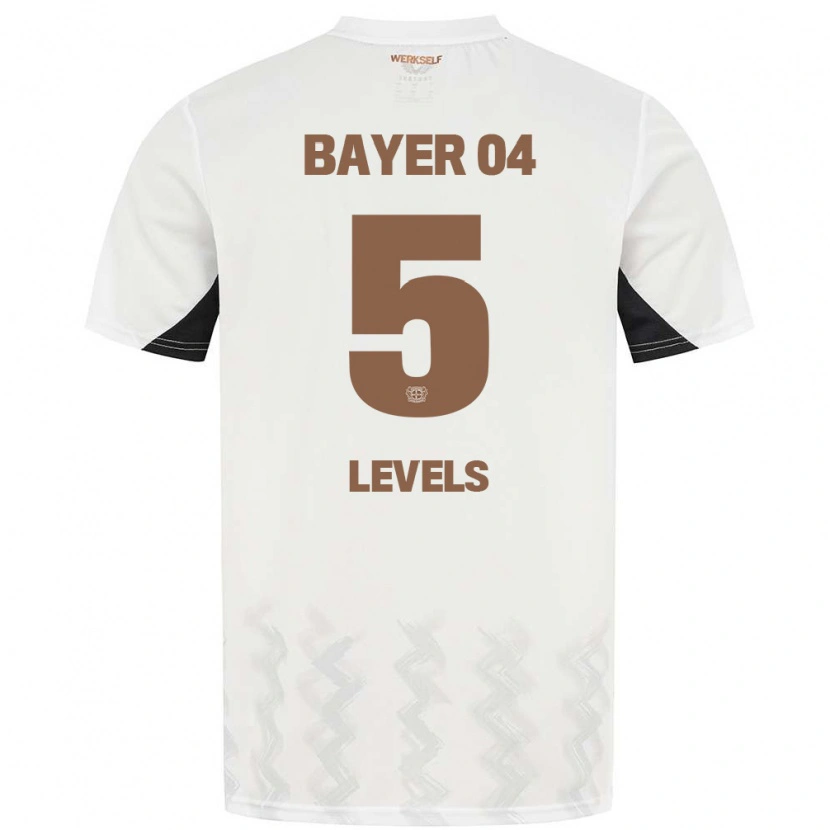 Danxen Hombre Camiseta Janou Levels #5 Blanco Negro 2ª Equipación 2024/25 La Camisa