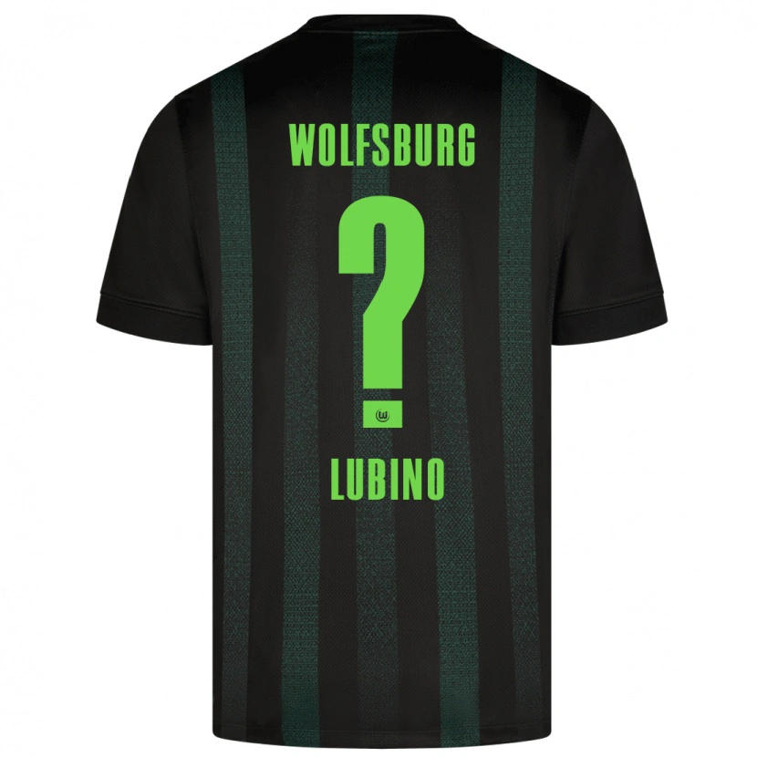 Danxen Hombre Camiseta Francesco Lubino #0 Verde Oscuro 2ª Equipación 2024/25 La Camisa