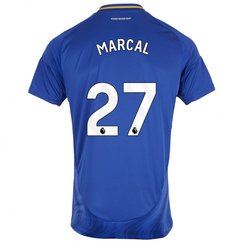 Danxen Mujer Camiseta Wanya Marçal #27 Azul Blanco 1ª Equipación 2024/25 La Camisa