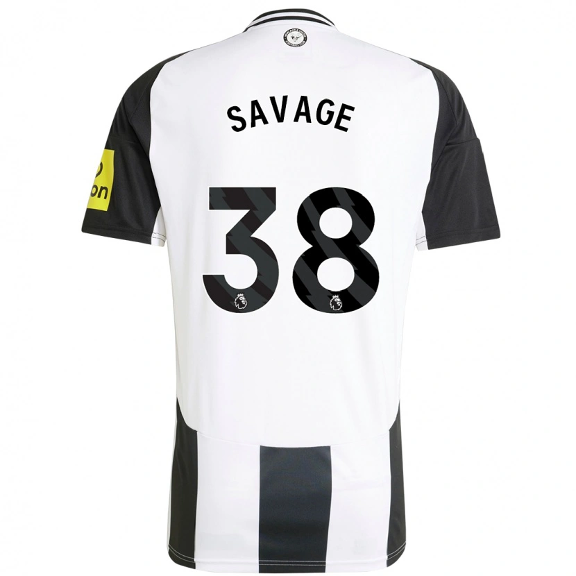 Danxen Mujer Camiseta Remi Savage #38 Blanco Negro 1ª Equipación 2024/25 La Camisa