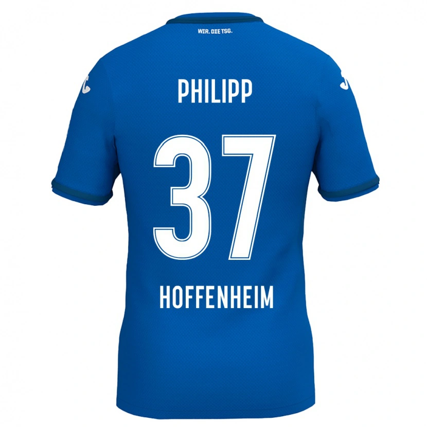 Danxen Mujer Camiseta Luca Philipp #37 Azul Real 1ª Equipación 2024/25 La Camisa