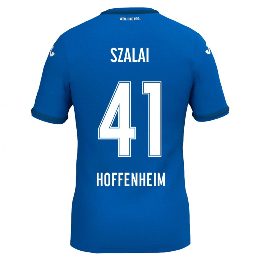 Danxen Mujer Camiseta Attila Szalai #41 Azul Real 1ª Equipación 2024/25 La Camisa