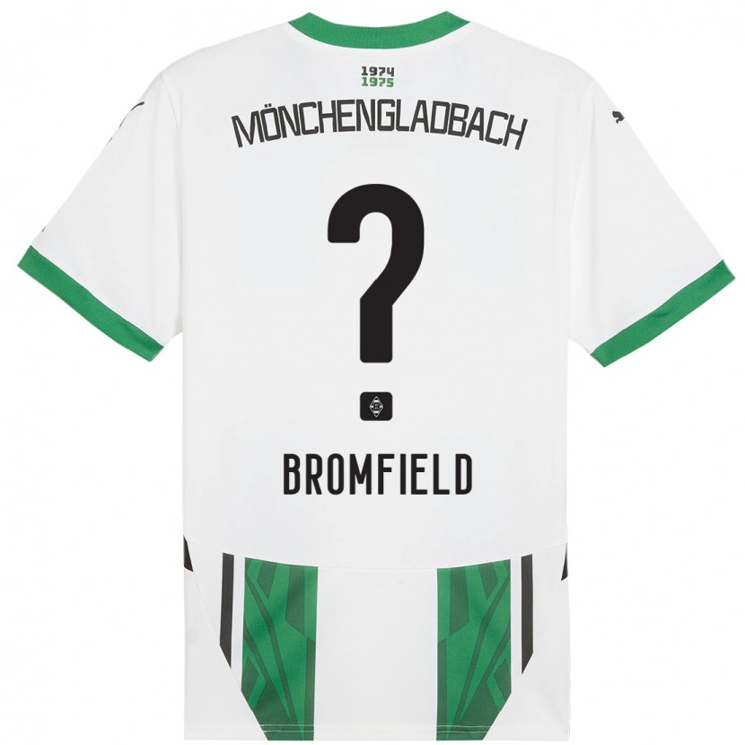 Danxen Mujer Camiseta Rio Bromfield #0 Blanco Verde 1ª Equipación 2024/25 La Camisa