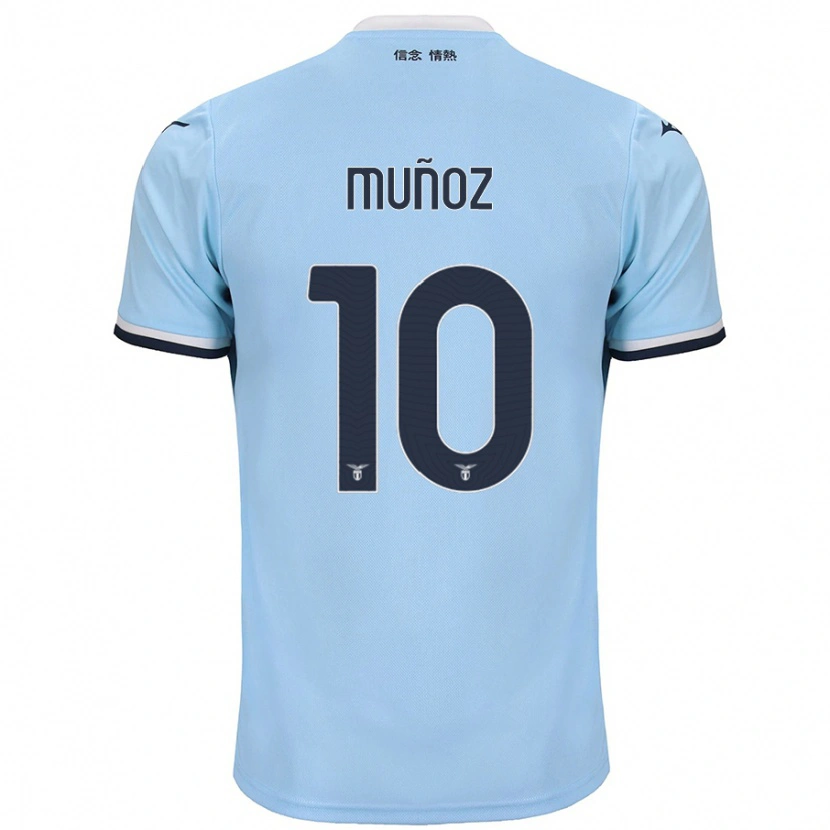 Danxen Mujer Camiseta Cristo Muñoz #10 Azul 1ª Equipación 2024/25 La Camisa