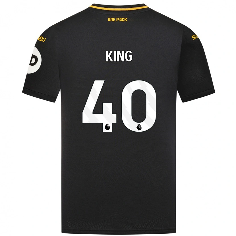 Danxen Mujer Camiseta Tom King #40 Negro 2ª Equipación 2024/25 La Camisa