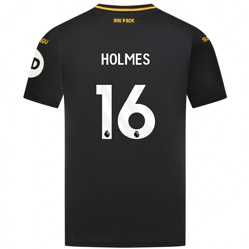 Danxen Mujer Camiseta Summer Holmes #16 Negro 2ª Equipación 2024/25 La Camisa