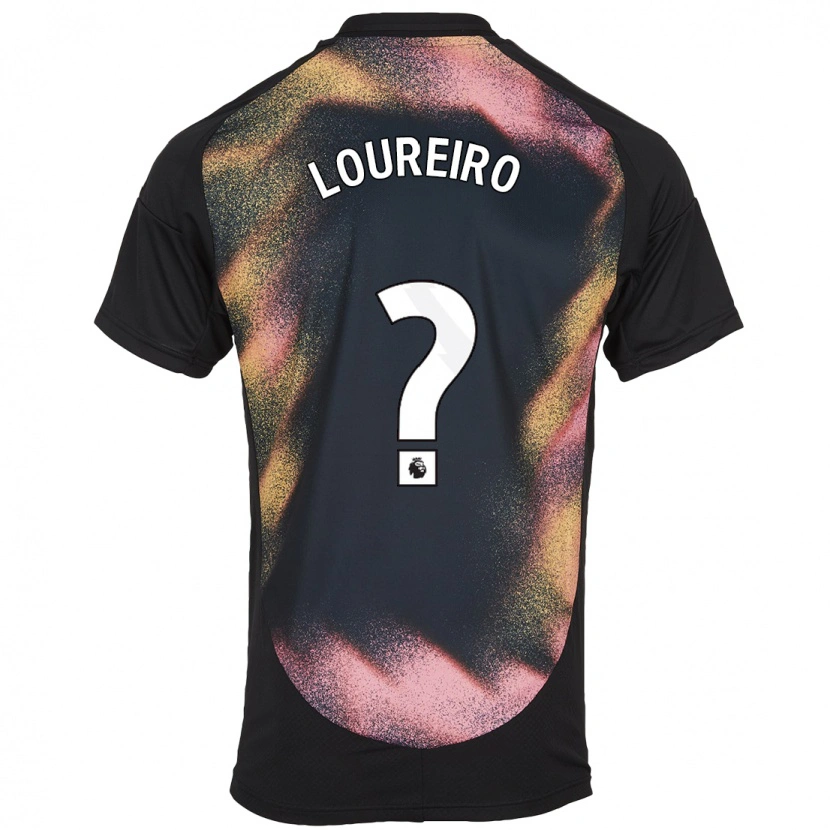 Danxen Mujer Camiseta Cheyenne Loureiro #0 Negro Blanco 2ª Equipación 2024/25 La Camisa