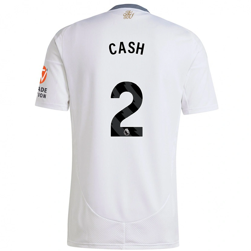 Danxen Mujer Camiseta Matty Cash #2 Blanco 2ª Equipación 2024/25 La Camisa