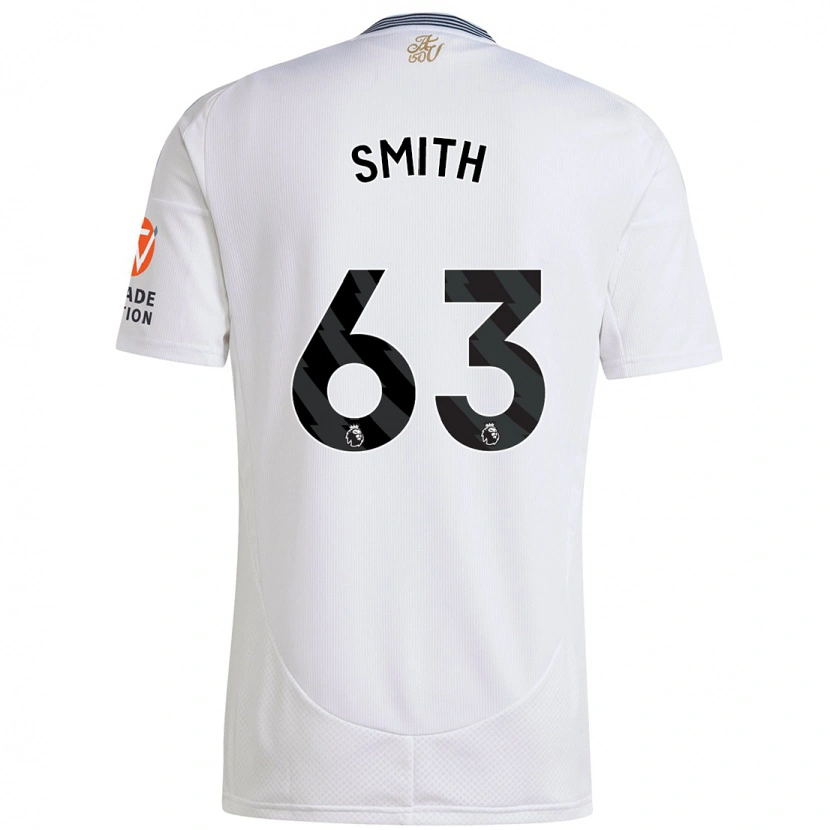 Danxen Mujer Camiseta Kerr Smith #63 Blanco 2ª Equipación 2024/25 La Camisa