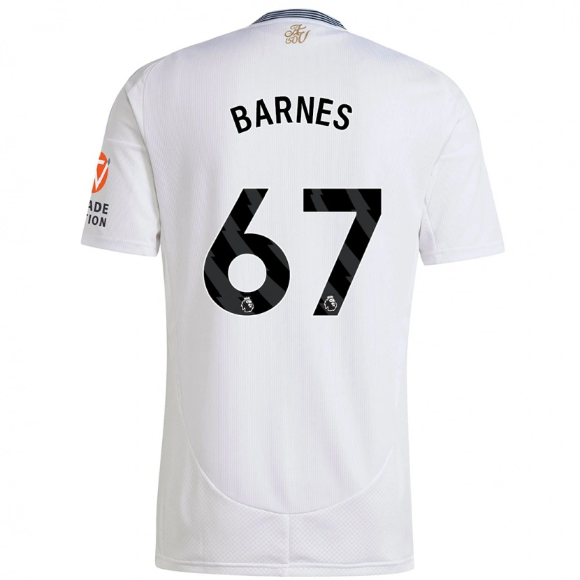 Danxen Mujer Camiseta Mikell Barnes #67 Blanco 2ª Equipación 2024/25 La Camisa